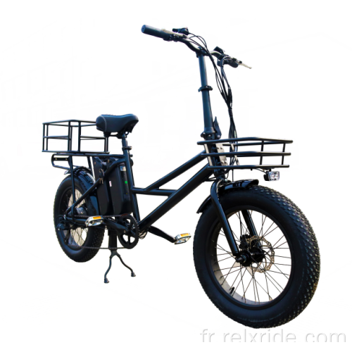 Vélo électrique à 2 batteries et autonomie de 100 km